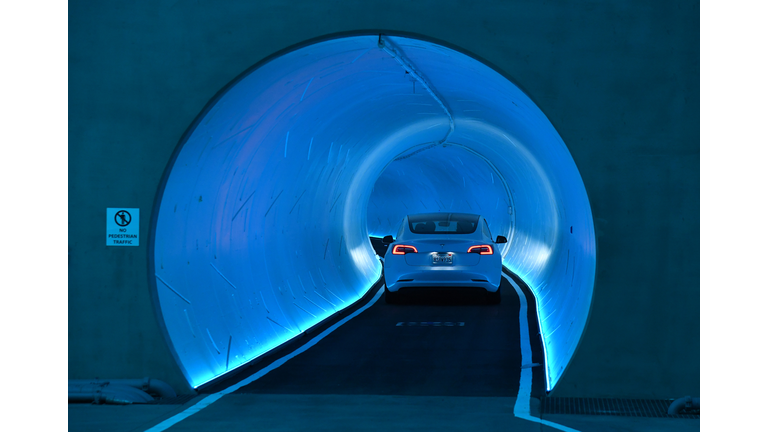 Elon Musk's Boring Company Demonstrates Transport Tunnel Underneath Las Vegas Convention Center