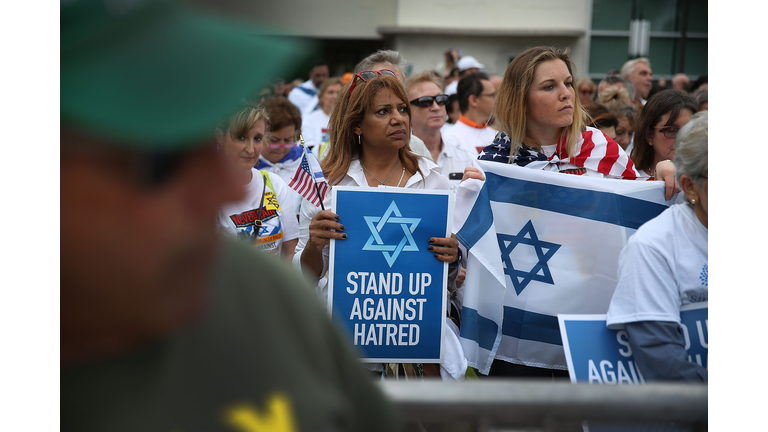 Republican Presidential Candidate Sen. Marco Rubio (R-FL) Addresses The Greater Miami Jewish Federation's Pro-Israel Rally