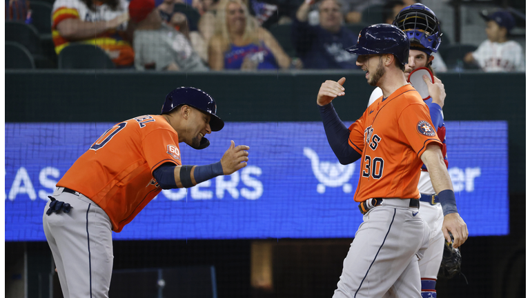 Houston Astros v Texas Rangers