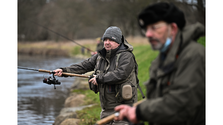 Salmon Fishing Season Begins On The River Tay