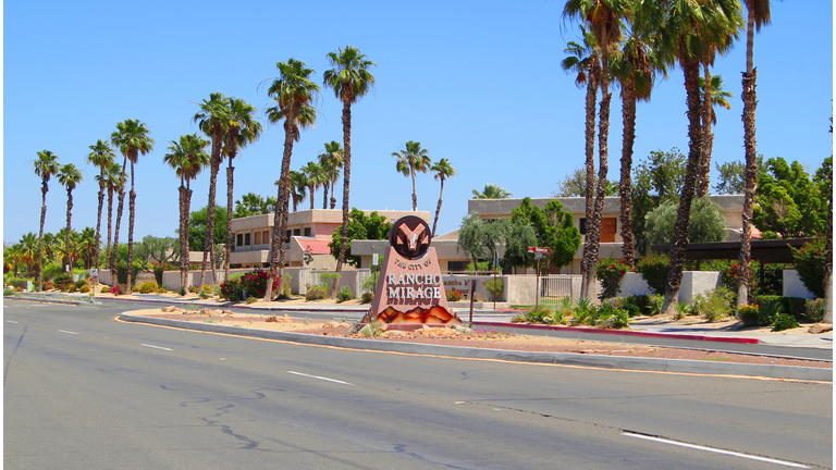 Rancho Mirage California City Sign