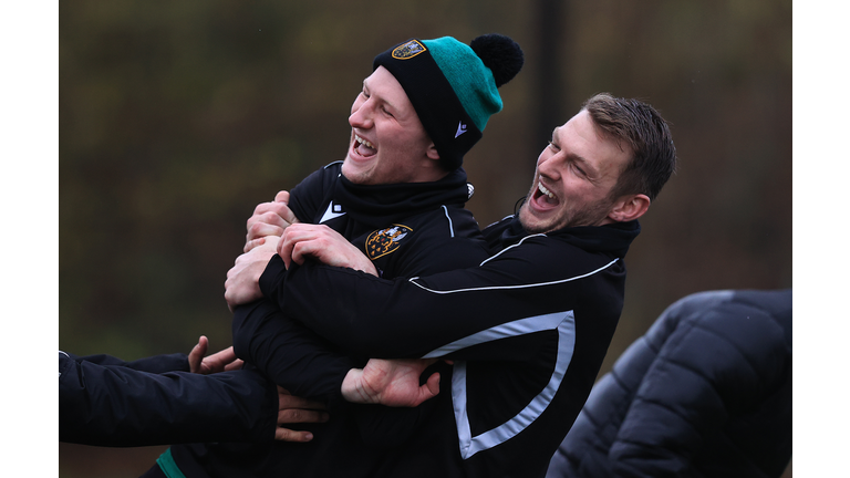 Northampton Saints Training Session