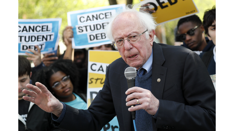 Student Debtors Once Again Call On President Biden To Cancel Student Debt At An Early Morning Action Outside The White House With A Brass Band