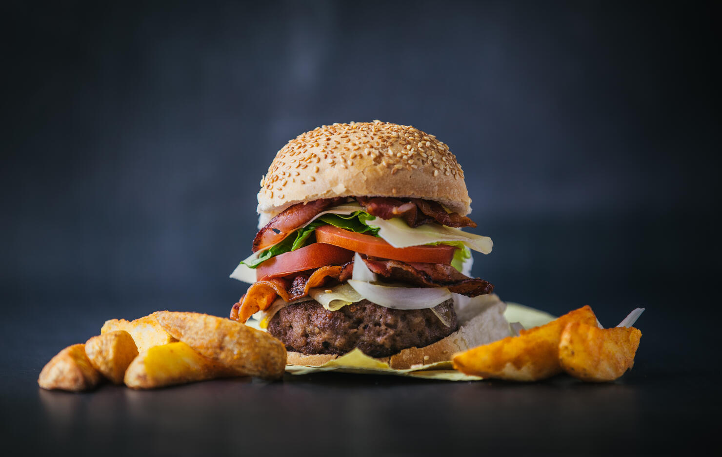 Fresh tasty burger