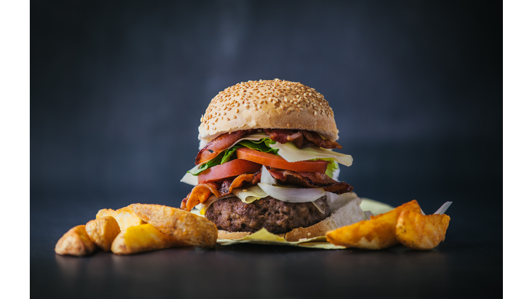 Fresh tasty burger