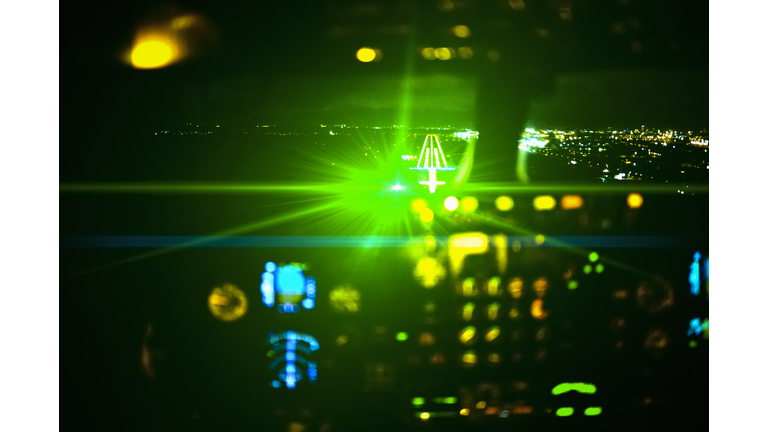 Laser Attack on Aircraft