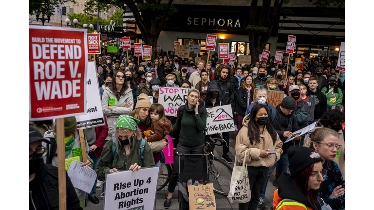 Protests Staged Across The Country As Leaked Report Indicates Supreme Court Set To Overturn Roe v. Wade