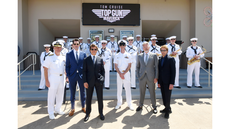 Tom Cruise Visits Naval Air Station North Island