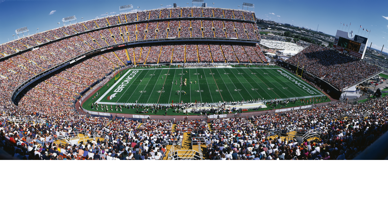 Sold-Out Crowd at Mile High Stadium