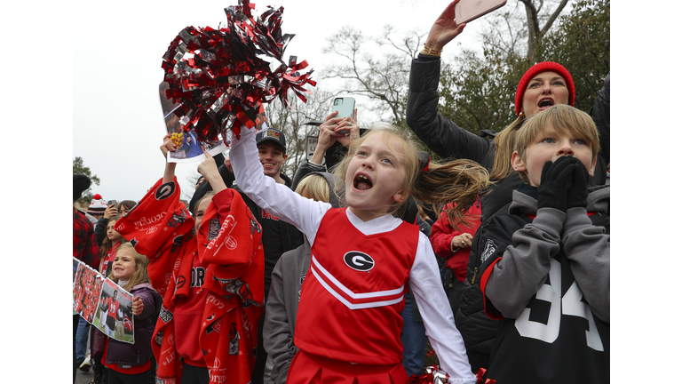 Georgia Bulldogs CFP National Championship Parade