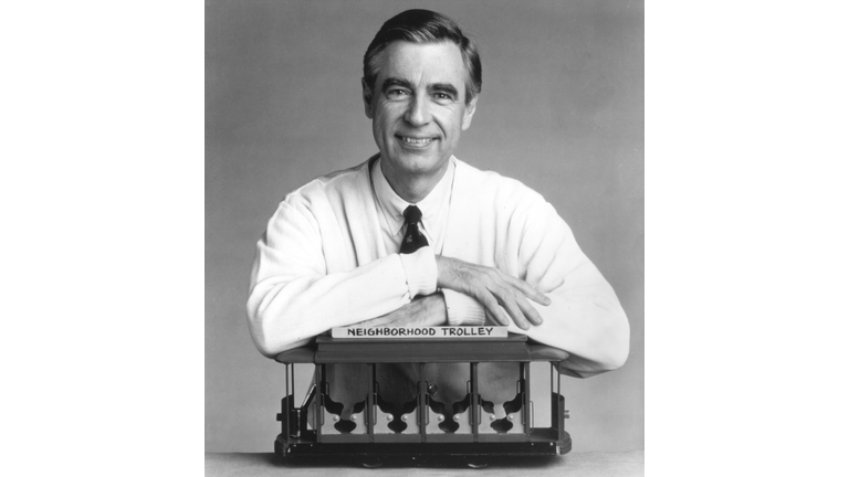 Fred Rogers The Host Of The Children's Television Series Mr Rogers' Neig