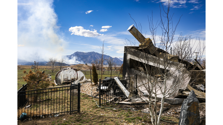 Wildfire Forces Evacuations Near Boulder, CO