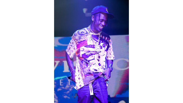 Travis Scott Performs At E11EVEN Miami During Race Week Miami 2022