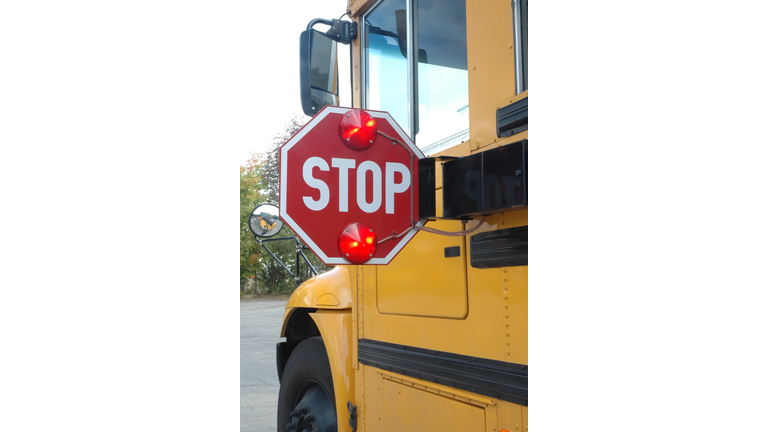 School Bus StoppingTraffic
