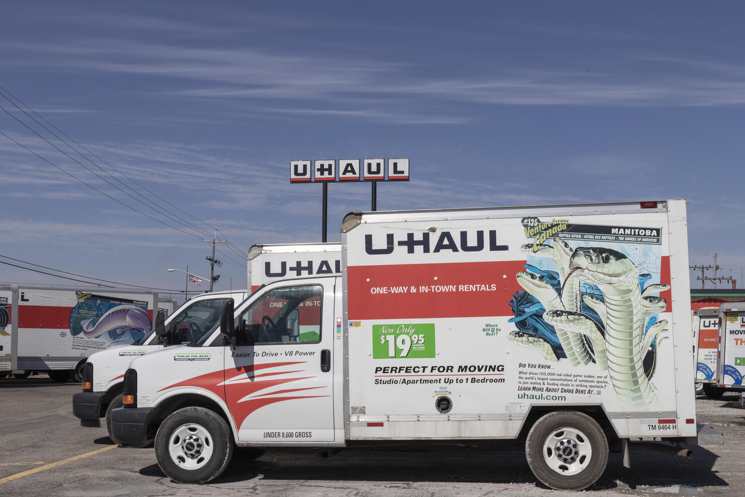 U-Haul Moving Truck Rental Location. U-Haul offers moving and storage solutions.