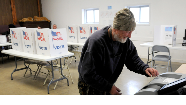 Voters Across The Country Head To The Polls For The Midterm Elections