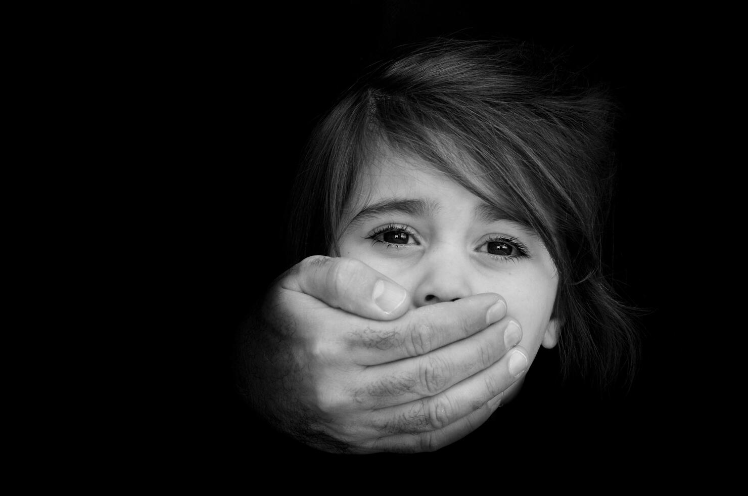 Child abduction - Concept Photo