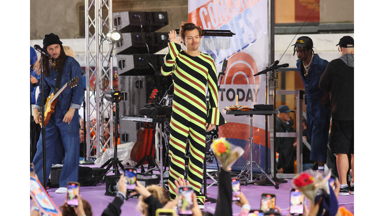 Harry Styles Performs On NBC's "Today"...