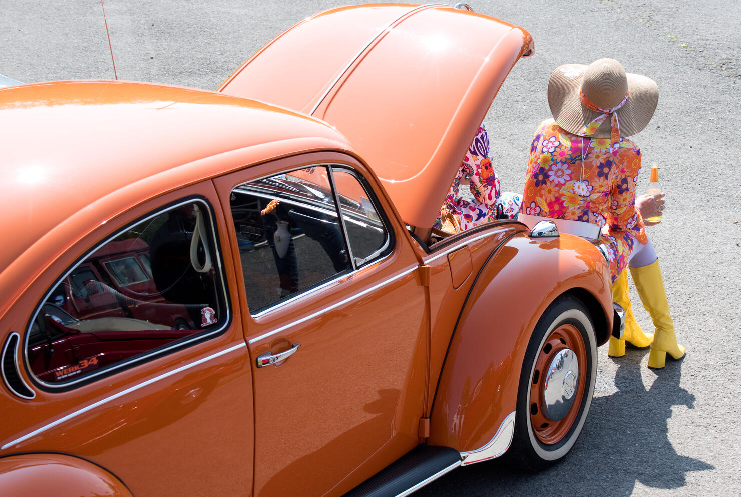 GERMANY-VINTAGE-CAR-SHOW-VOLKSWAGEN-BEETLE