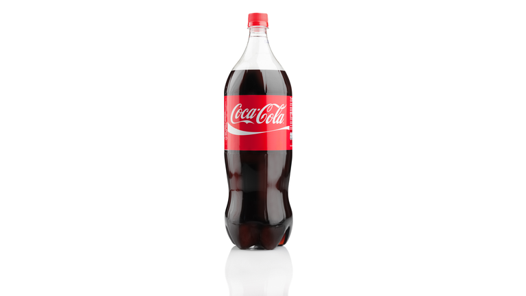 Two liter bottle of Coca Cola