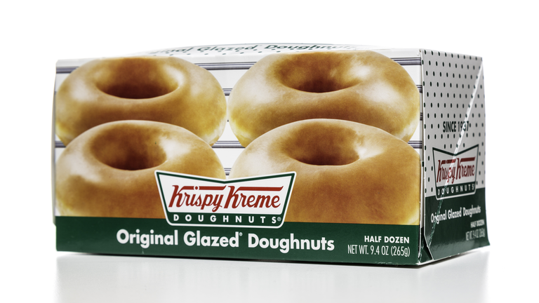 Krispy Kreme original glazed doughnuts half dozen