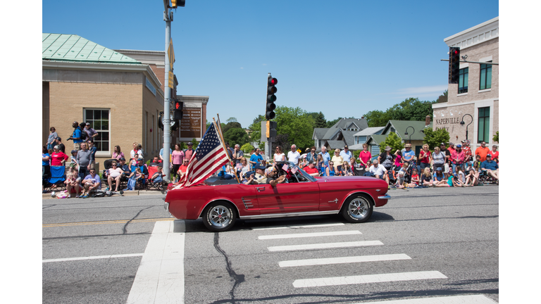 Ford Mustang with Veterans