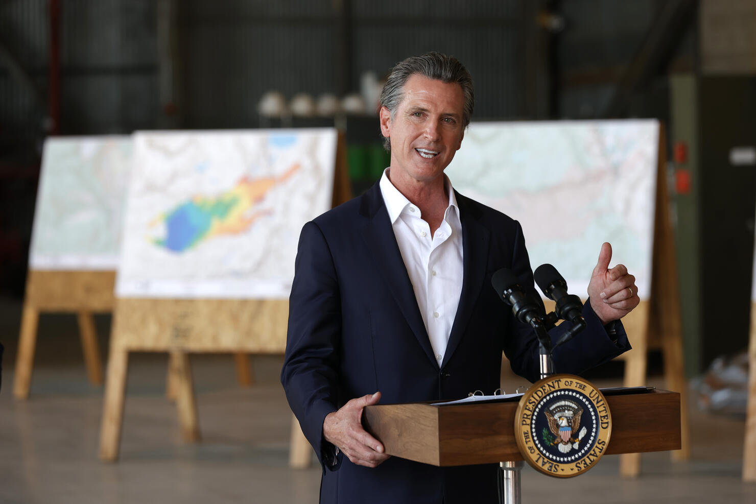 President Biden Delivers Remarks In Sacramento While In Region To View Areas Devastated By Wildfires