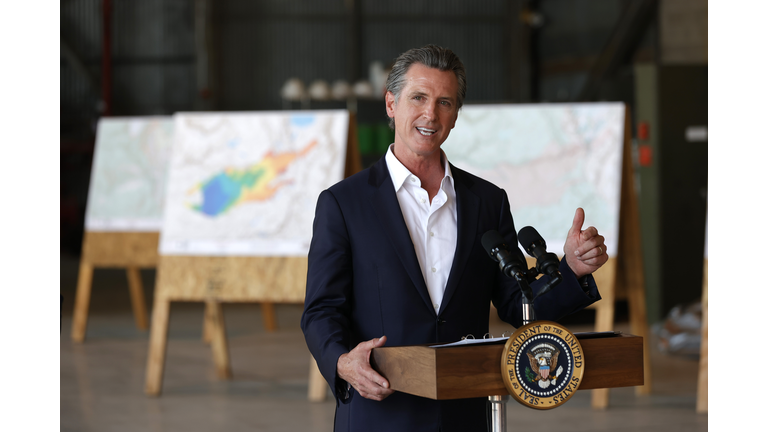 President Biden Delivers Remarks In Sacramento While In Region To View Areas Devastated By Wildfires