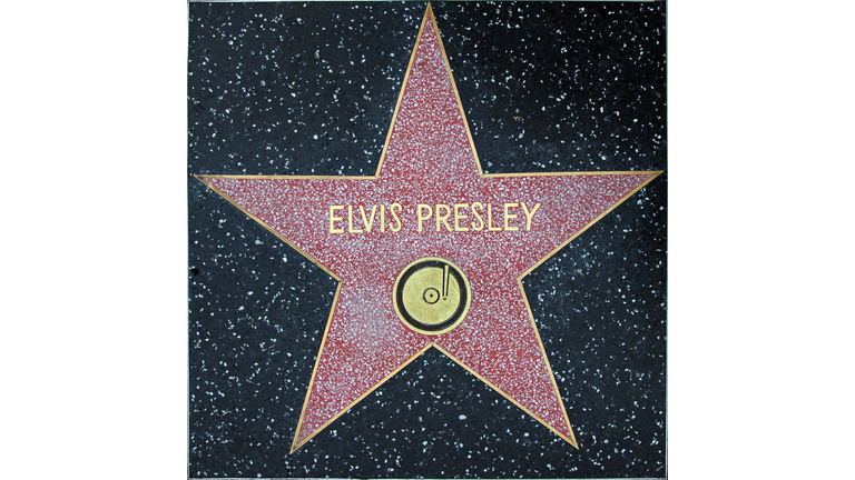 Walk of Fame Hollywood Star - Elvis Presley