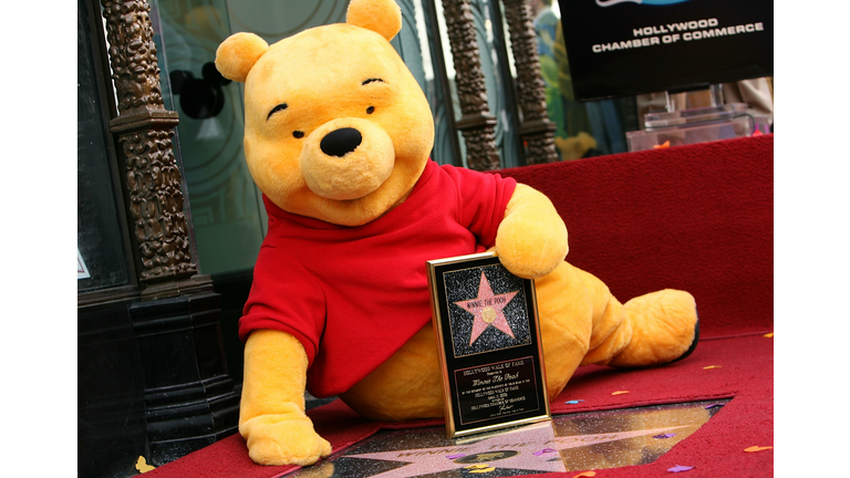 Winnie The Pooh Receives A Star On Hollywood Walk of Fame
