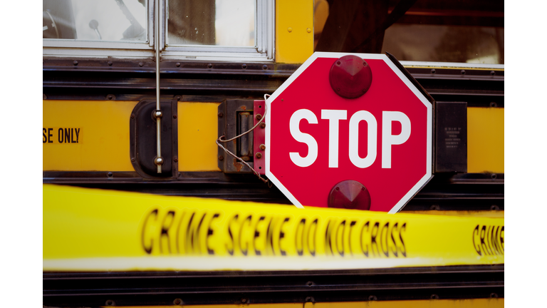 School Bus Crime Scene