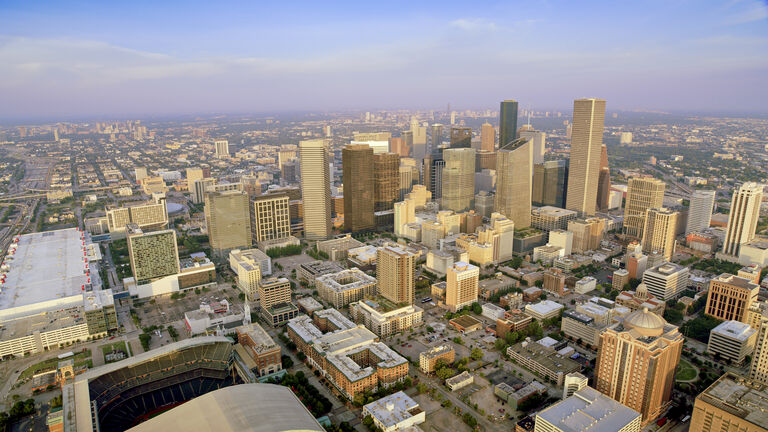 Skyscrapers in downtown Houston