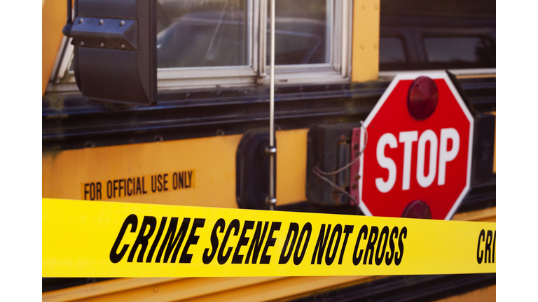 School Bus Crime Scene