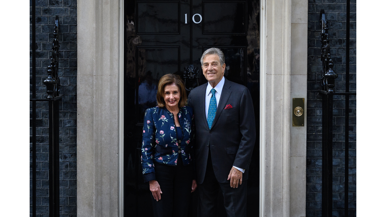 British PM Welcomes US House Speaker Nancy Pelosi To Downing Street