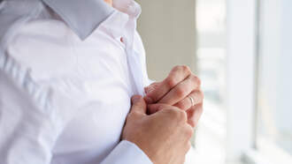 The Groom's Room at the Wedding Expo