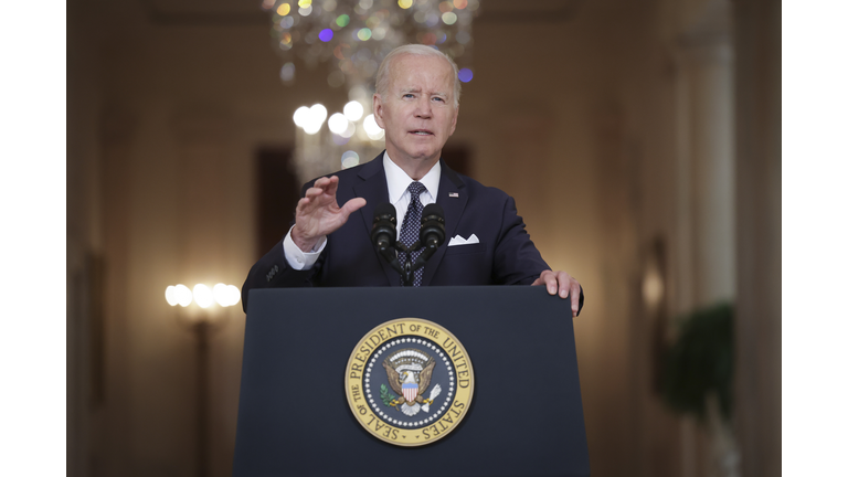 President Biden Delivers Remarks On Mass Shootings And Gun Legislation