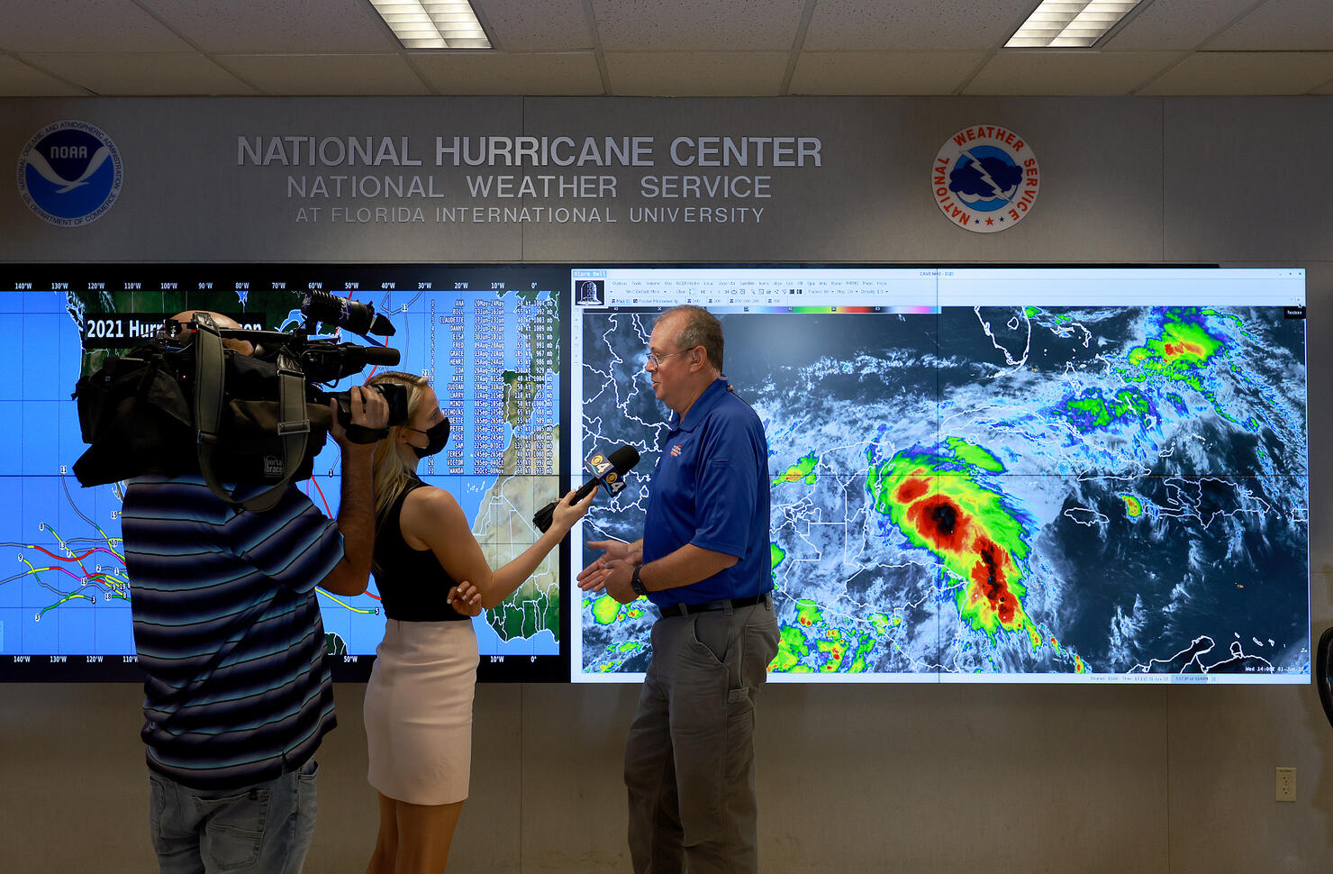 National Hurricane Center Holds Press Briefing For Upcoming Hurricane Season