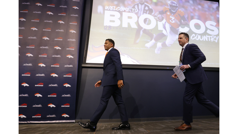 Denver Broncos Introduce Quarterback Russell Wilson