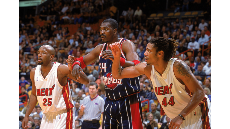 Hakeem Olajuwon/Brian Grant/Anthony Carter