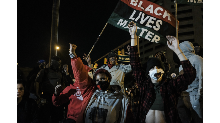 Protesters Demonstrate Outside Franklin County Court In Response To Police Shooting Of Casey Goodson Jr