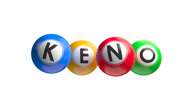 Keno lottery 3d balls