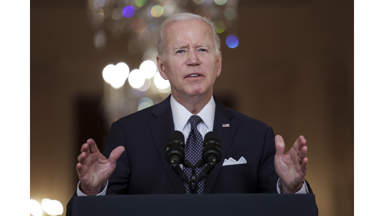 President Biden Delivers Remarks On Mass Shootings And Gun Legislation