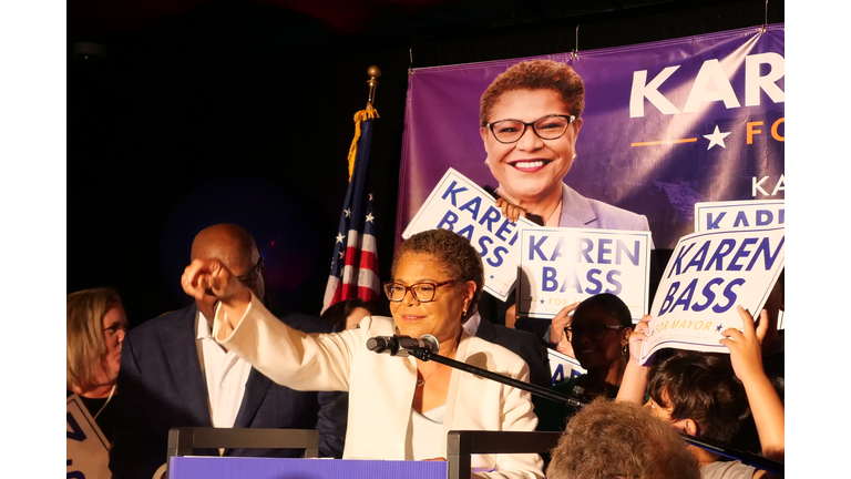 Los Angeles Democratic Mayoral Candidate Rep. Karen Bass Holds Primary Night Event