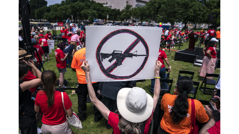 Politicians And Activists Rally Against Gun Violence