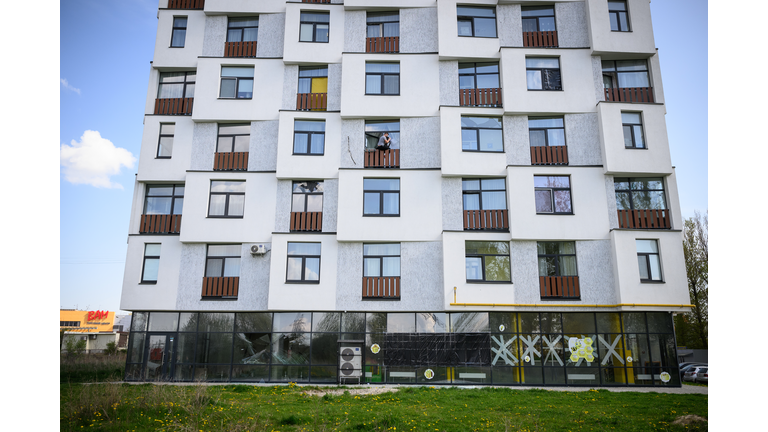 Missile Strikes Damage Infrastructure Around Lviv