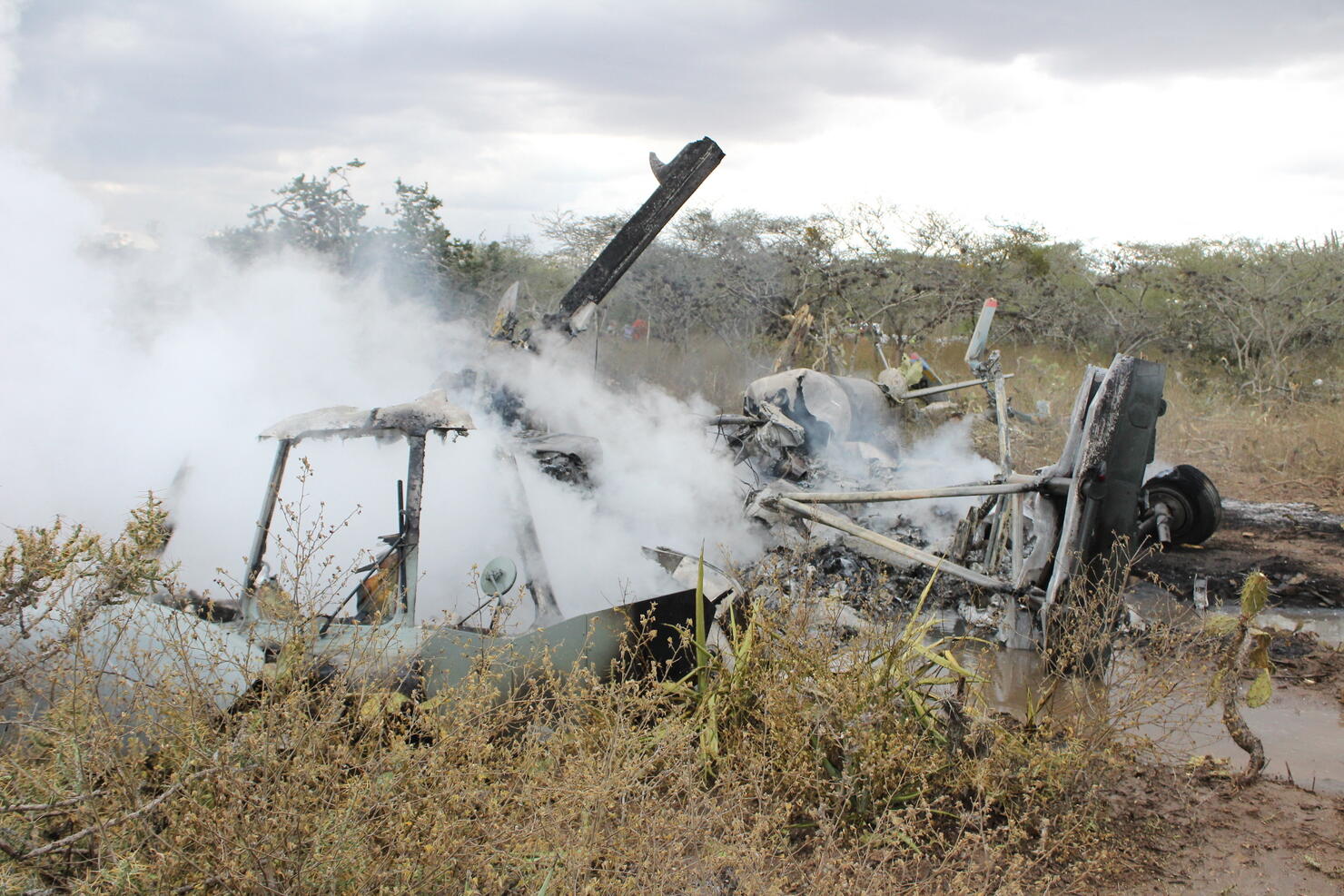 VENEZUELA-HELICOPTER-CRASH-ACCIDENT