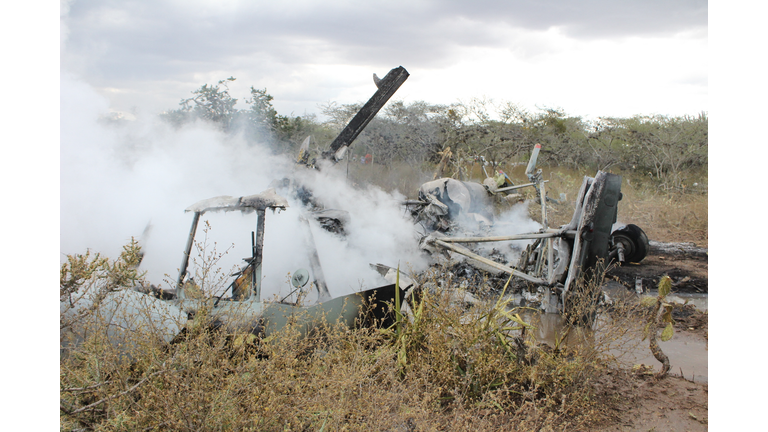 VENEZUELA-HELICOPTER-CRASH-ACCIDENT