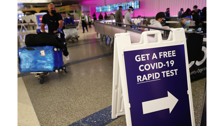 LAX Offers Free Rapid COVID-19 Tests To Incoming international Travelers