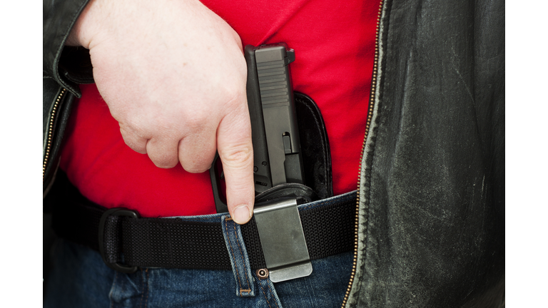 Concealed Carry Firearm Drawn From an Inside-the-Waistband Holster