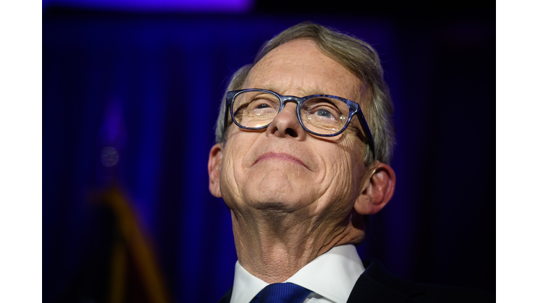 Ohio GOP Gubernatorial Candidate Mike DeWine Attends Election Night In Columbus